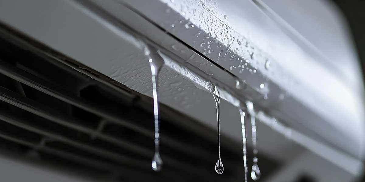 ac leaking water